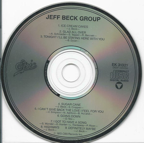 Jeff Beck Group : Jeff Beck Group (CD, Album, RE)