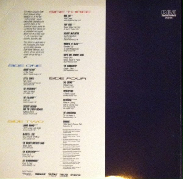 Various : First Draft (The Miller Genuine Draft Band Network Album) (2xLP, Album, Comp)