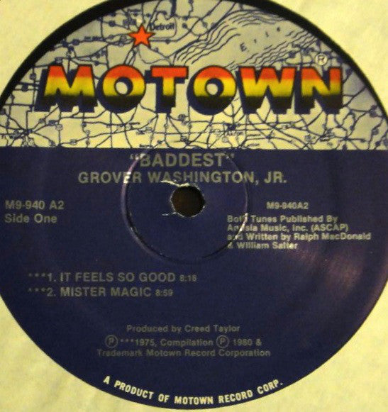 Grover Washington, Jr. : Baddest (2xLP, Comp)