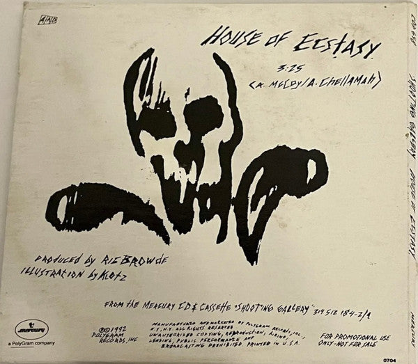 Shooting Gallery : House Of Ecstasy (CD, Single, Promo)