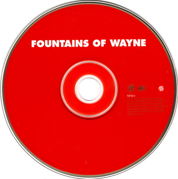 Fountains Of Wayne : Fountains Of Wayne (CD, Album, SRC)
