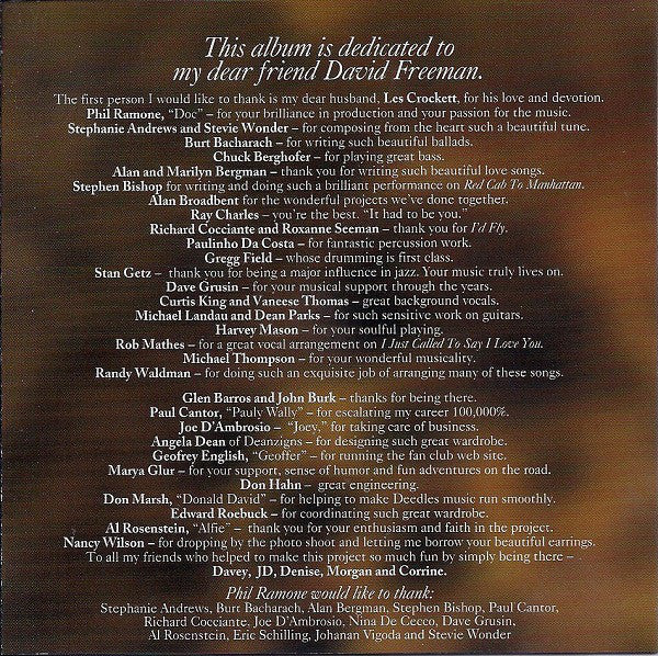 Diane Schuur : Friends For Schuur (CD, Album)