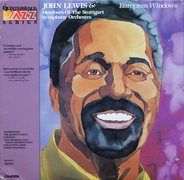 John Lewis (2) : European Windows (LP, Album, Mono)
