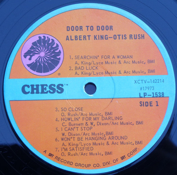 Albert King / Otis Rush : Door To Door (LP, Comp, RE)