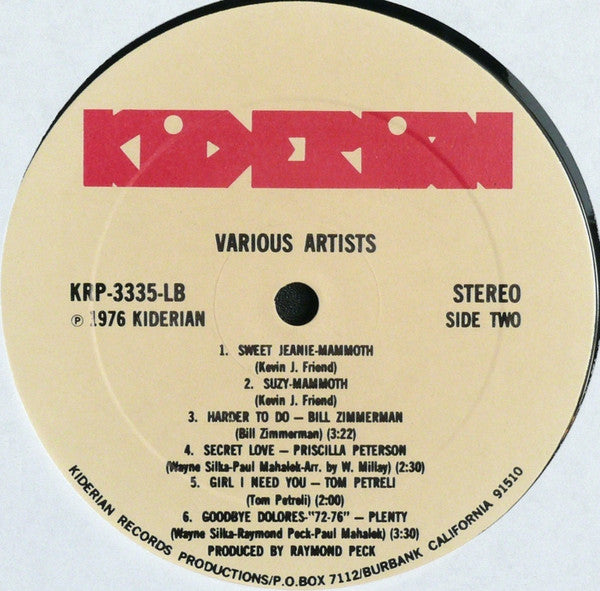 Various : A Kiderian Sampler: Goodbye Dolores (LP, Com)