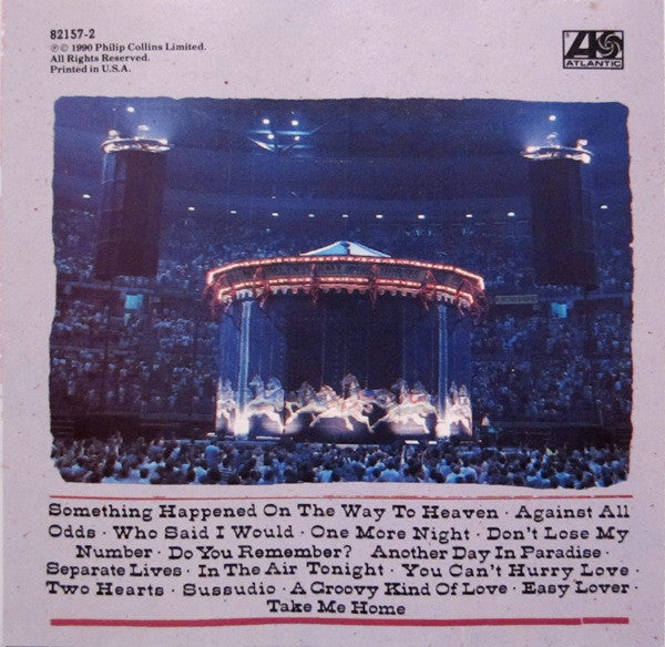 Phil Collins : Serious Hits...Live! (CD, Album)