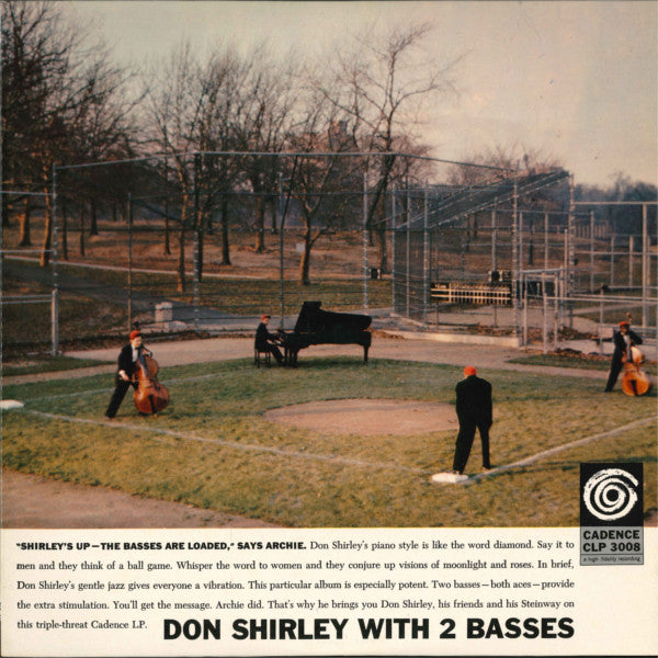 Don Shirley : Don Shirley With 2 Basses (LP, Album, Mono)