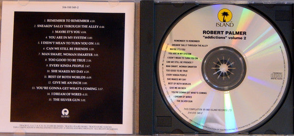Robert Palmer : "Addictions" Volume 2 (CD, Comp)