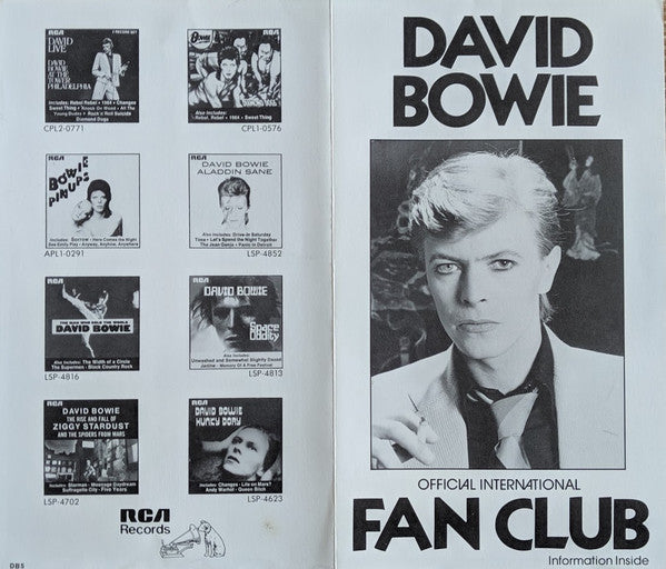 David Bowie : ChangesOneBowie (LP, Comp, RE, Ind)