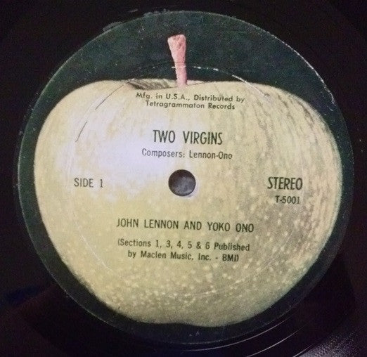 John Lennon & Yoko Ono : Unfinished Music No. 1: Two Virgins (LP, Album)