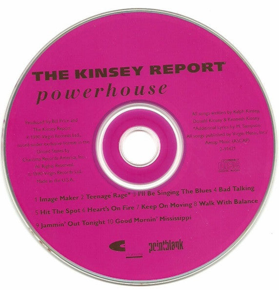 The Kinsey Report : Powerhouse (CD, Album)