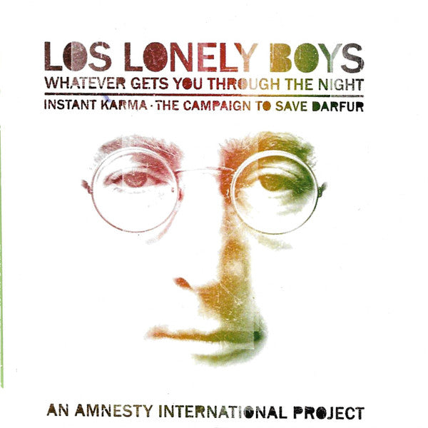 Los Lonely Boys : Whatever Gets You Through The Night (CD, Single, Promo)