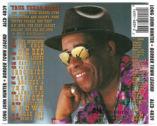 Long John Hunter : Border Town Legend (CD, Album)