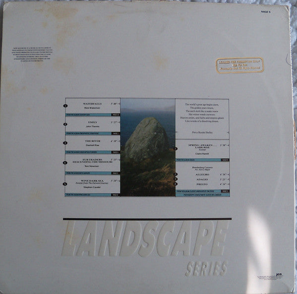 Various : A New Age Compilation Standing Stones (LP, Comp)
