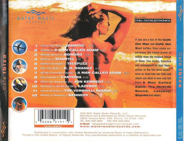 Various : Café Ibiza (CD, Comp, Mixed)
