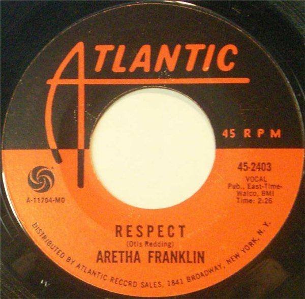 Aretha Franklin : Respect / Dr. Feelgood (7", Styrene, MO-)