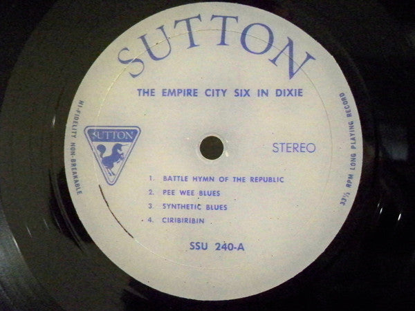 The Empire City Six : The Empire City Six In Dixie (LP)