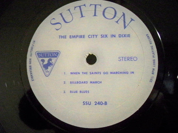 The Empire City Six : The Empire City Six In Dixie (LP)