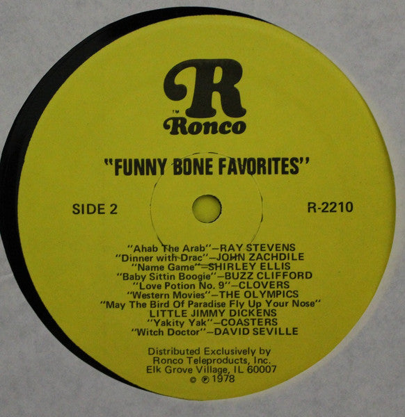 Various : 18 Funny Tunes (LP, Comp)