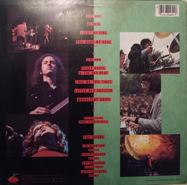 The Doors : Alive, She Cried (LP, Album, Club, CRC)
