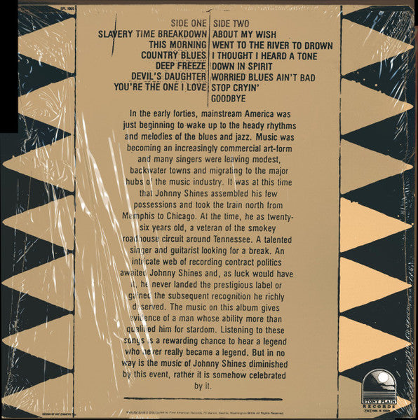 Johnny Shines : Country Blues (LP, RE)