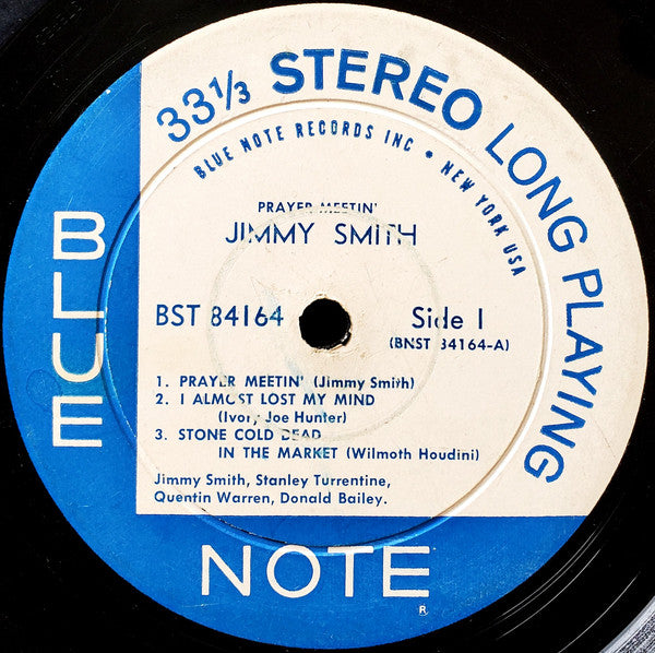 Jimmy Smith With Stanley Turrentine : Prayer Meetin' (LP, Album)