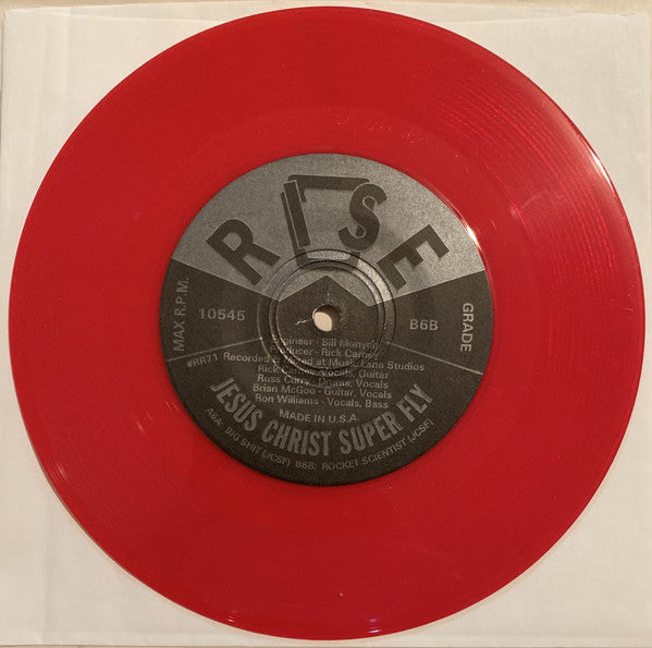 Jesus Christ Super Fly : Big Shit (7", Red)