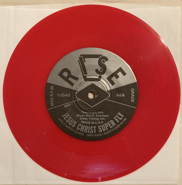 Jesus Christ Super Fly : Big Shit (7", Red)