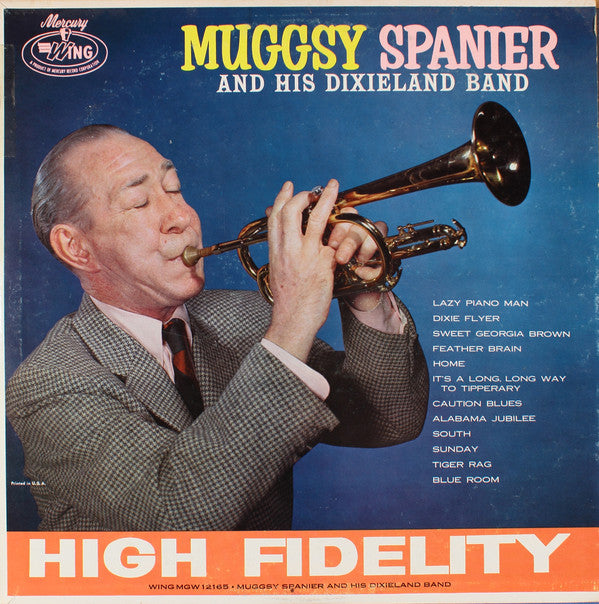 Muggsy Spanier And His Dixieland Band : Muggsy Spanier And His Dixieland Band (LP, Mono, RE, Styrene)