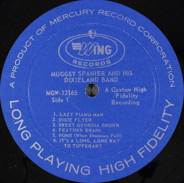 Muggsy Spanier And His Dixieland Band : Muggsy Spanier And His Dixieland Band (LP, Mono, RE, Styrene)