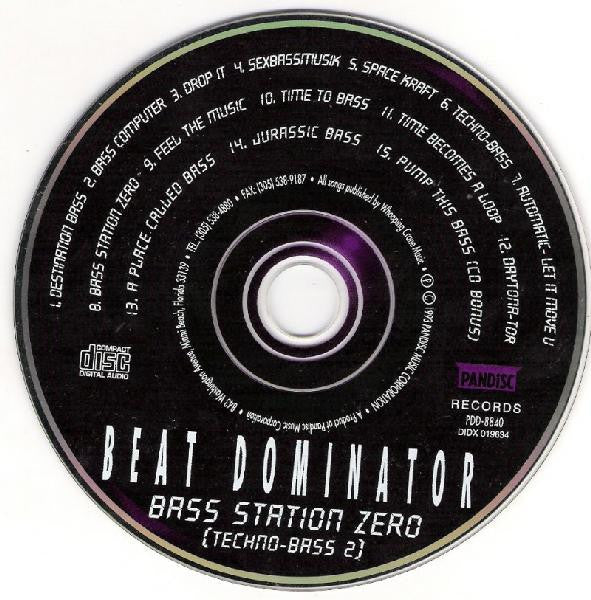 Beat Dominator : Bass Station Zero (Techno-Bass 2) (CD, Album)