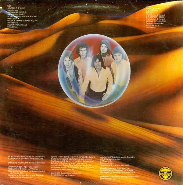 Chilliwack : Lights From The Valley (LP, Album, Gol)