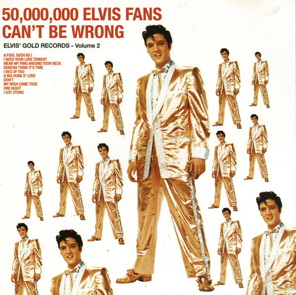Elvis Presley : 50,000,000 Elvis Fans Can't Be Wrong (Elvis' Gold Records Vol. 2) (CD, Comp, RE, RM)
