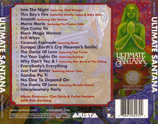 Santana : Ultimate Santana (CD, Comp)
