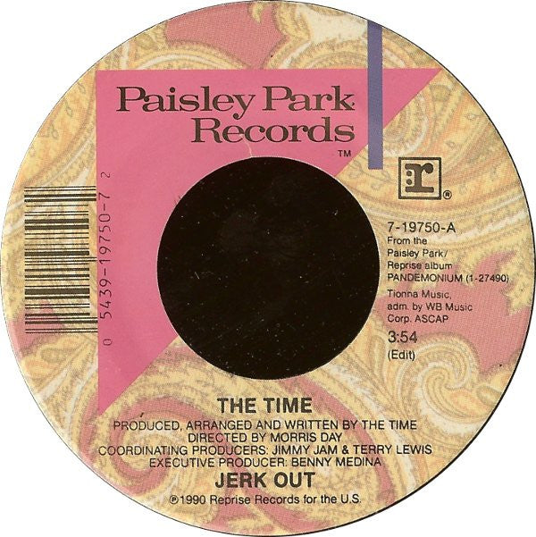 The Time : Jerk Out (7", Single)