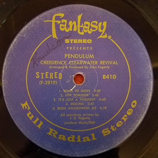 Creedence Clearwater Revival : Pendulum (LP, Album)