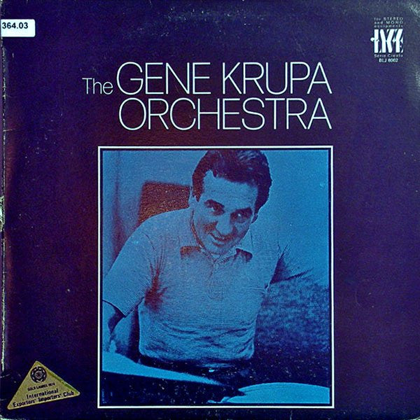 Gene Krupa And His Orchestra : The Gene Krupa Orchestra (LP, Comp)