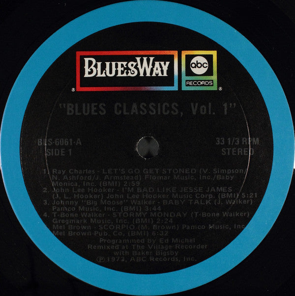 Various : Volume One - Classic Blues (LP, Album, Comp)