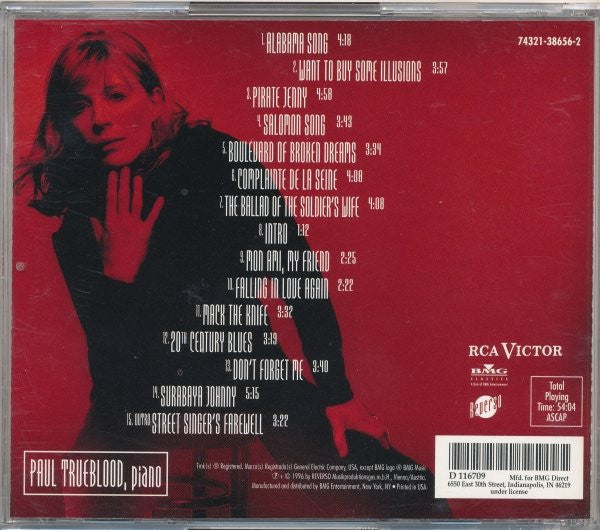Marianne Faithfull : 20th Century Blues (CD, Album, Club)