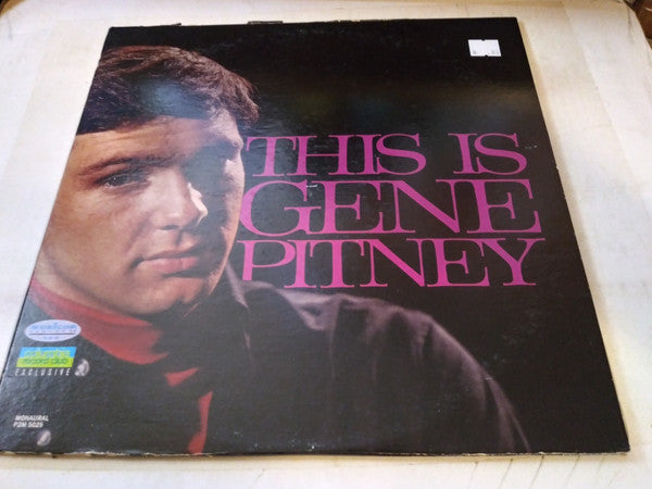 Gene Pitney : This Is Gene Pitney Singing The Platters' Golden Platters (LP, Mono)