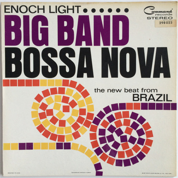 Enoch Light : Big Band Bossa Nova (LP, Album, RE, Gat)