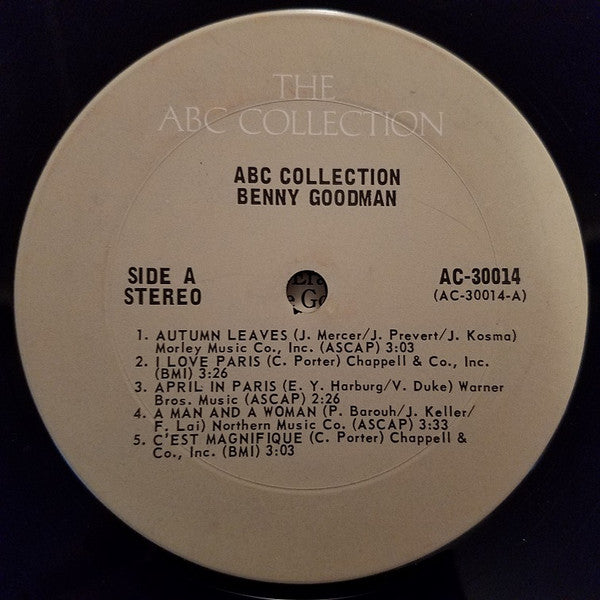 Benny Goodman And His Orchestra : The ABC Collection (LP, Comp)