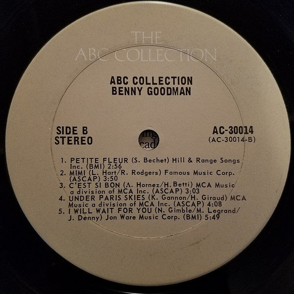 Benny Goodman And His Orchestra : The ABC Collection (LP, Comp)