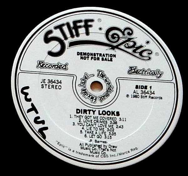 Dirty Looks : Dirty Looks (LP, Album, Promo)