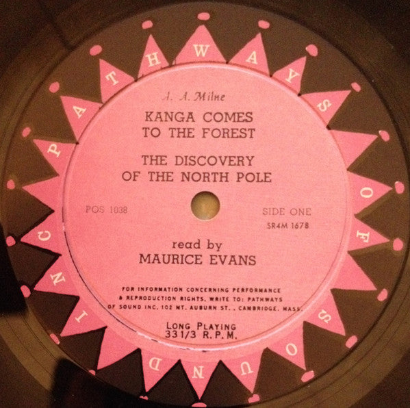 Maurice Evans (2) Reads Alan Alexander Milne : The Most Of Winnie-The-Pooh (LP)