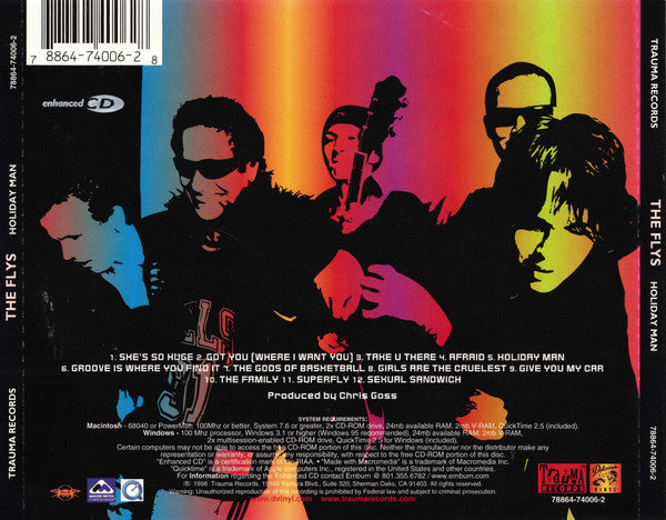 The Flys : Holiday Man (CD, Album, Enh)
