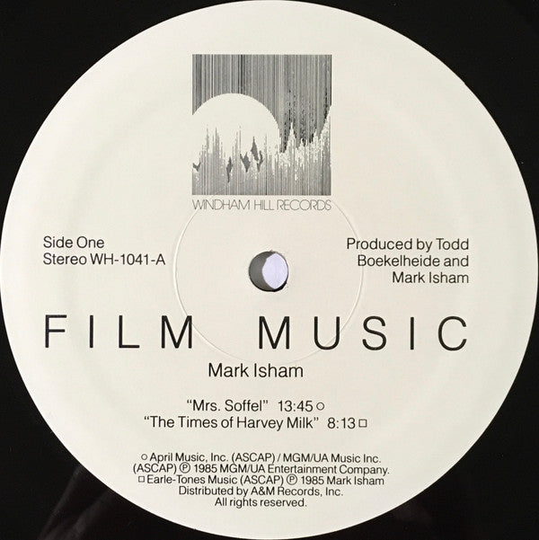 Mark Isham : Film Music (LP, Album, EMW)