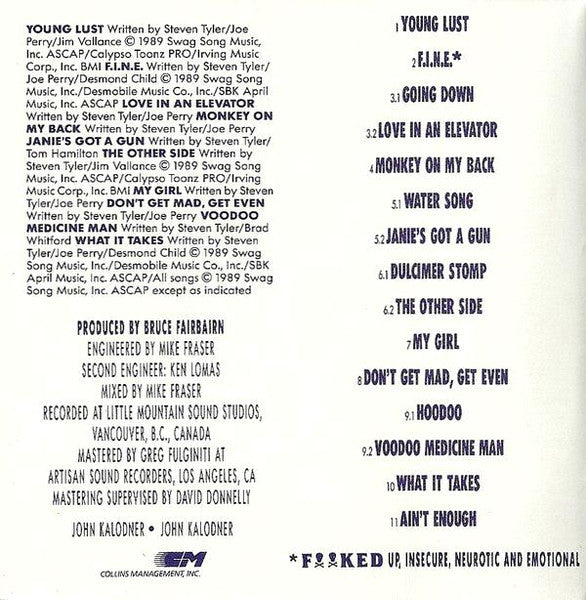 Aerosmith : Pump (CD, Album, RE)