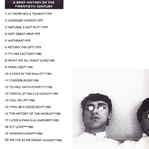 Gang Of Four : A Brief History Of The Twentieth Century (CD, Comp)
