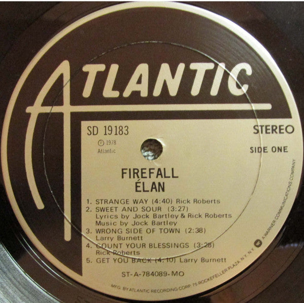 Firefall : Élan (LP, Album, MO )